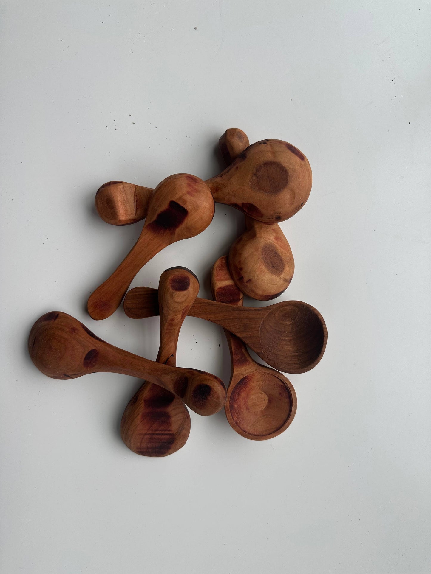 Whimsical wooden spoons