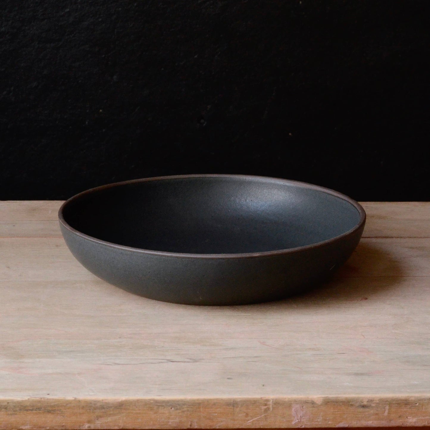Pasta Bowl - Matte Black - 8x2"