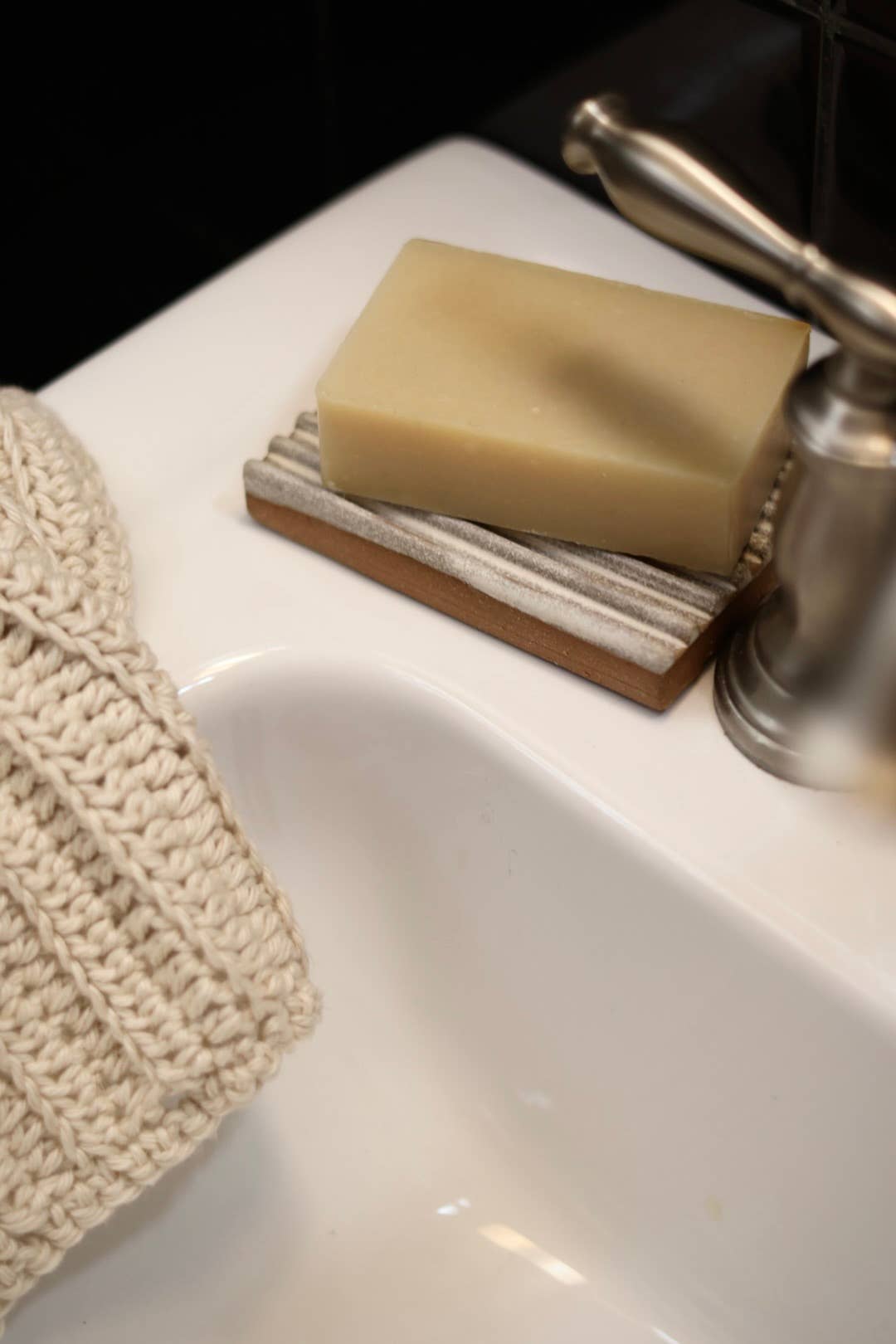 Soap Dish | Cream | handmade pottery