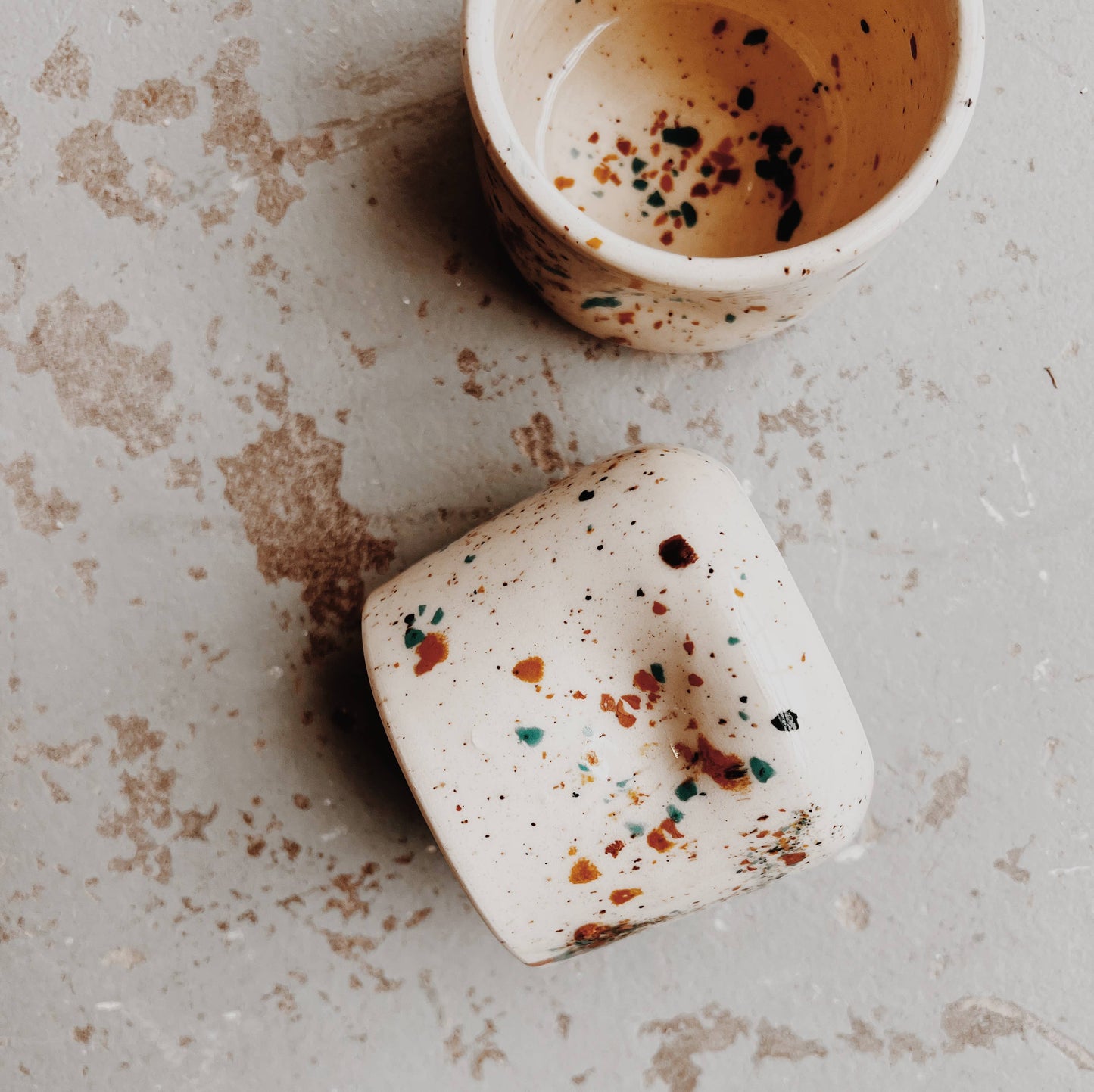 Confetti Thumbprint Tumbler