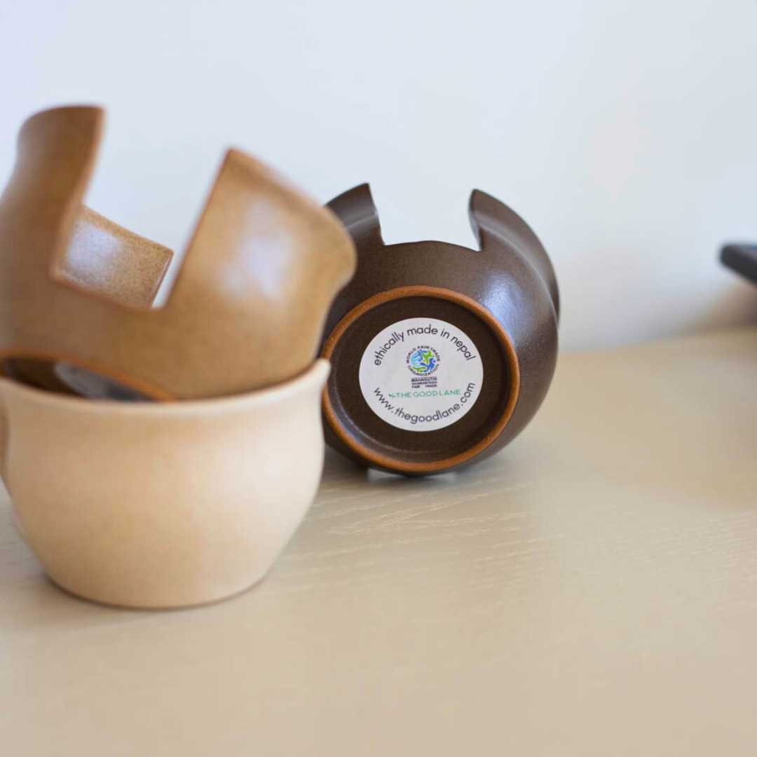Sponge Holder / Fair Trade Ceramic Stoneware