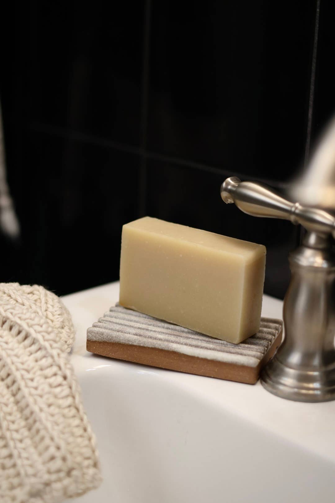 Soap Dish | Cream | handmade pottery