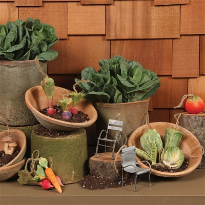 Rustic Terra Cotta Bowl - Sm - Antique Red