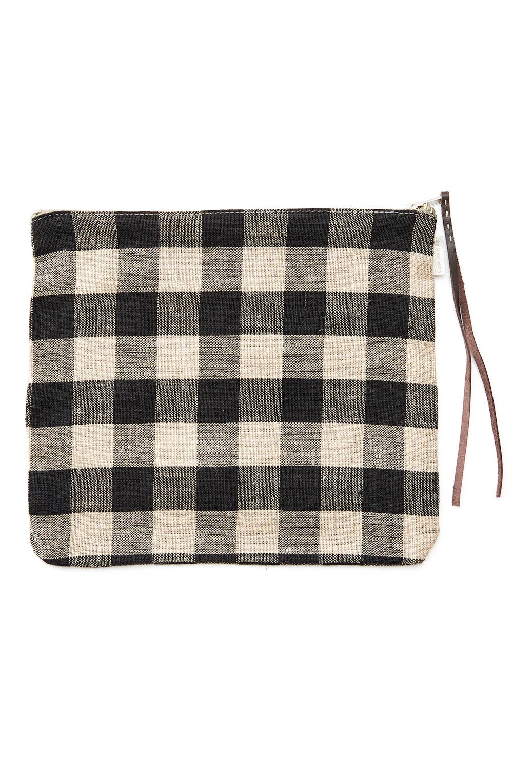 Canna Pouch (L) Black Natural Check