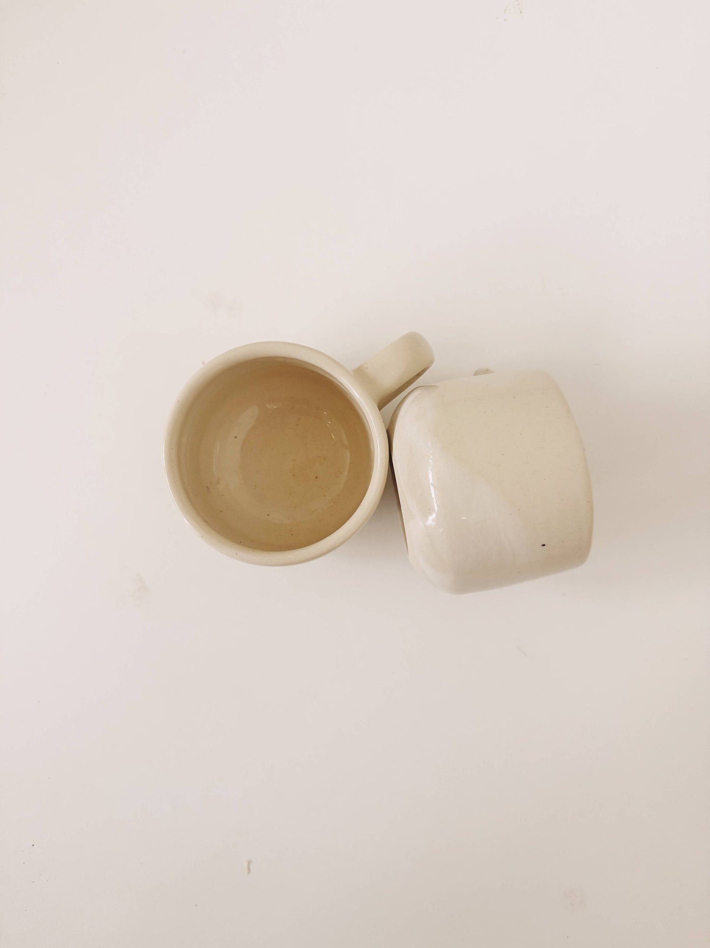 10oz Cafe Mug - Washed White