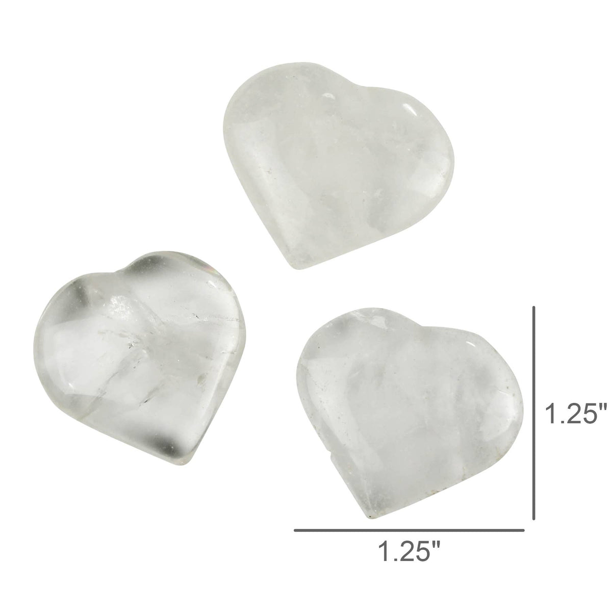 White Quartz Heart