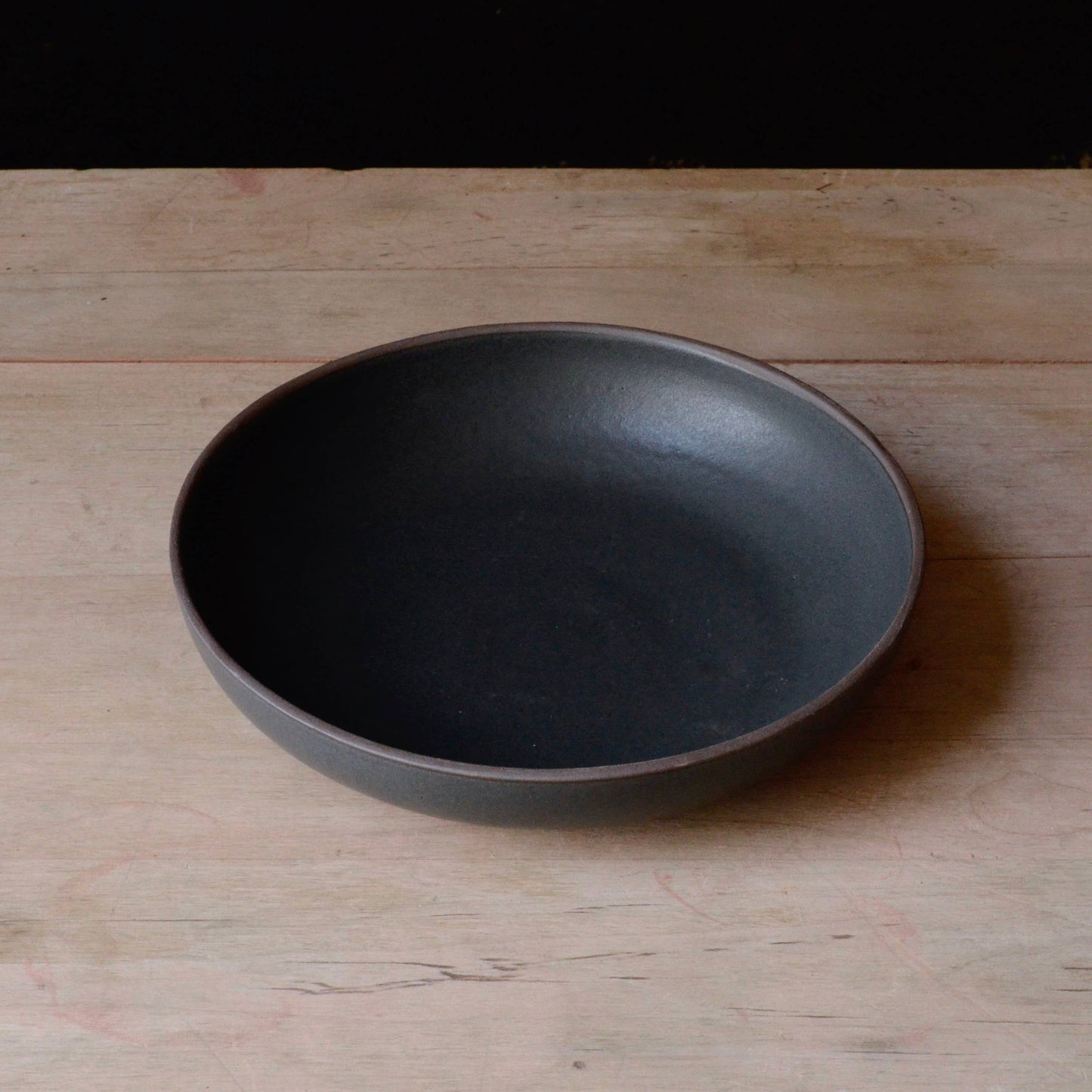 Pasta Bowl - Matte Black - 8x2"