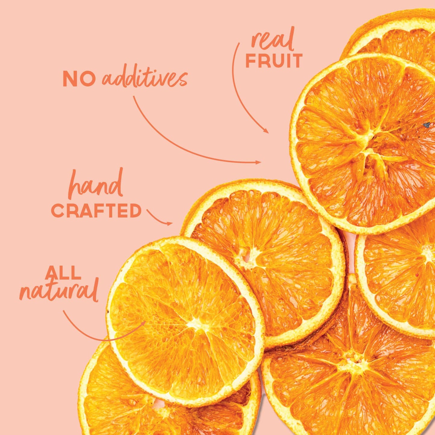 Dehydrated Orange Wheels (Small Case)