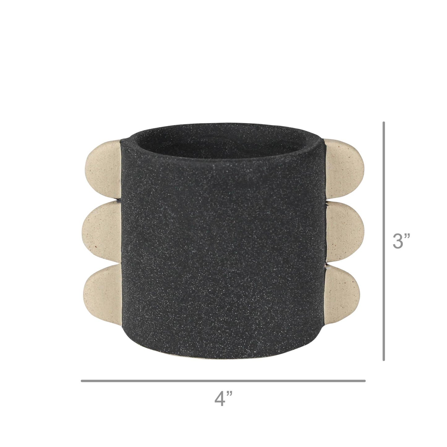 Medio Cachepot, Ceramic - Sm