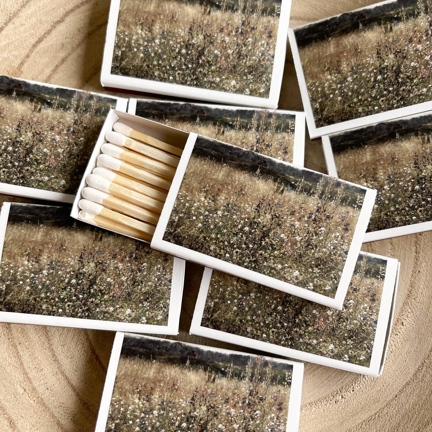 Wildflowers Match Set // Vintage Landscape