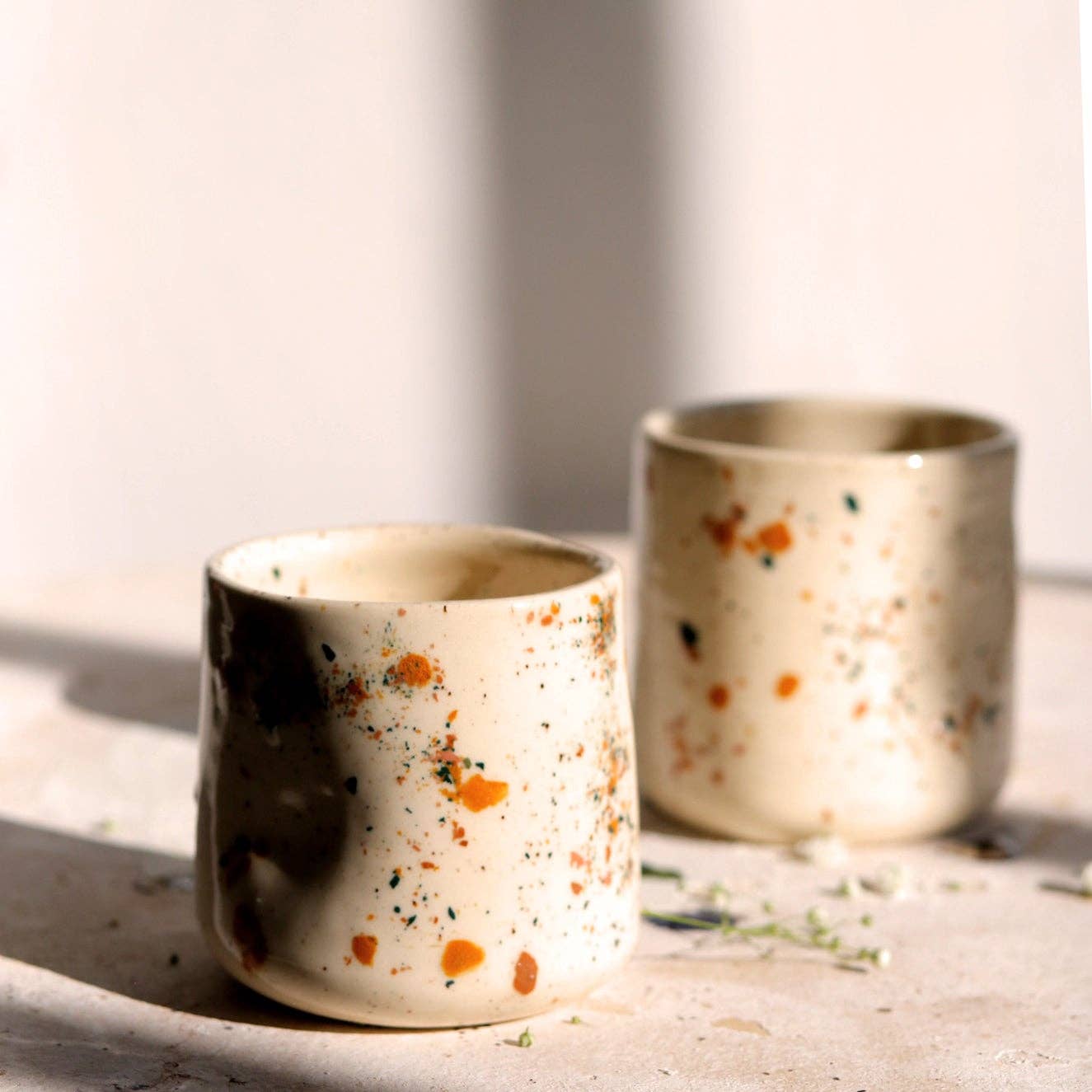 Confetti Thumbprint Tumbler