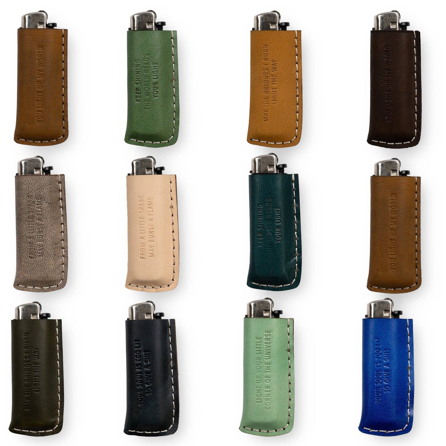 Leather Lighter Holder