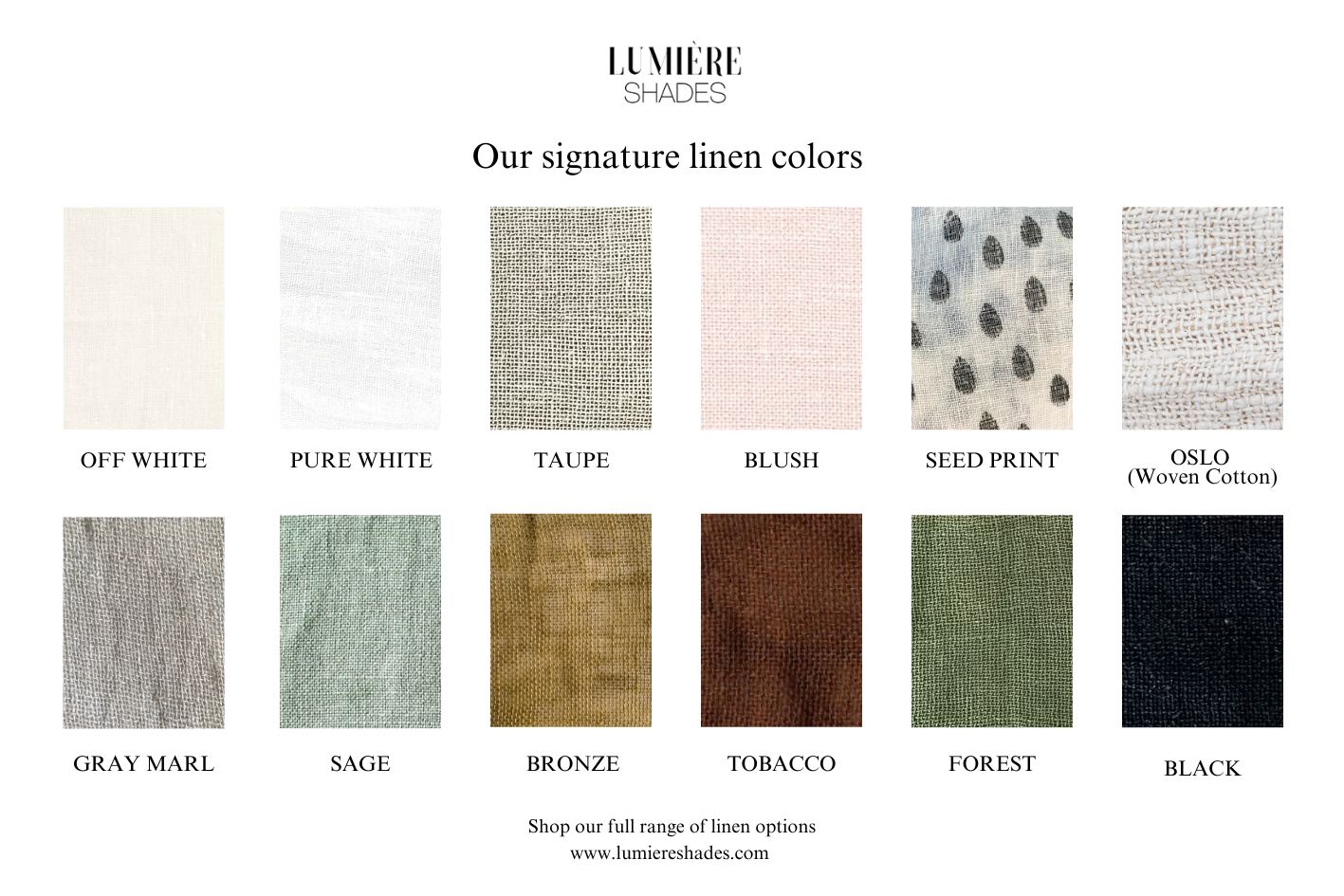 Linen Light Shade - Metro Shape