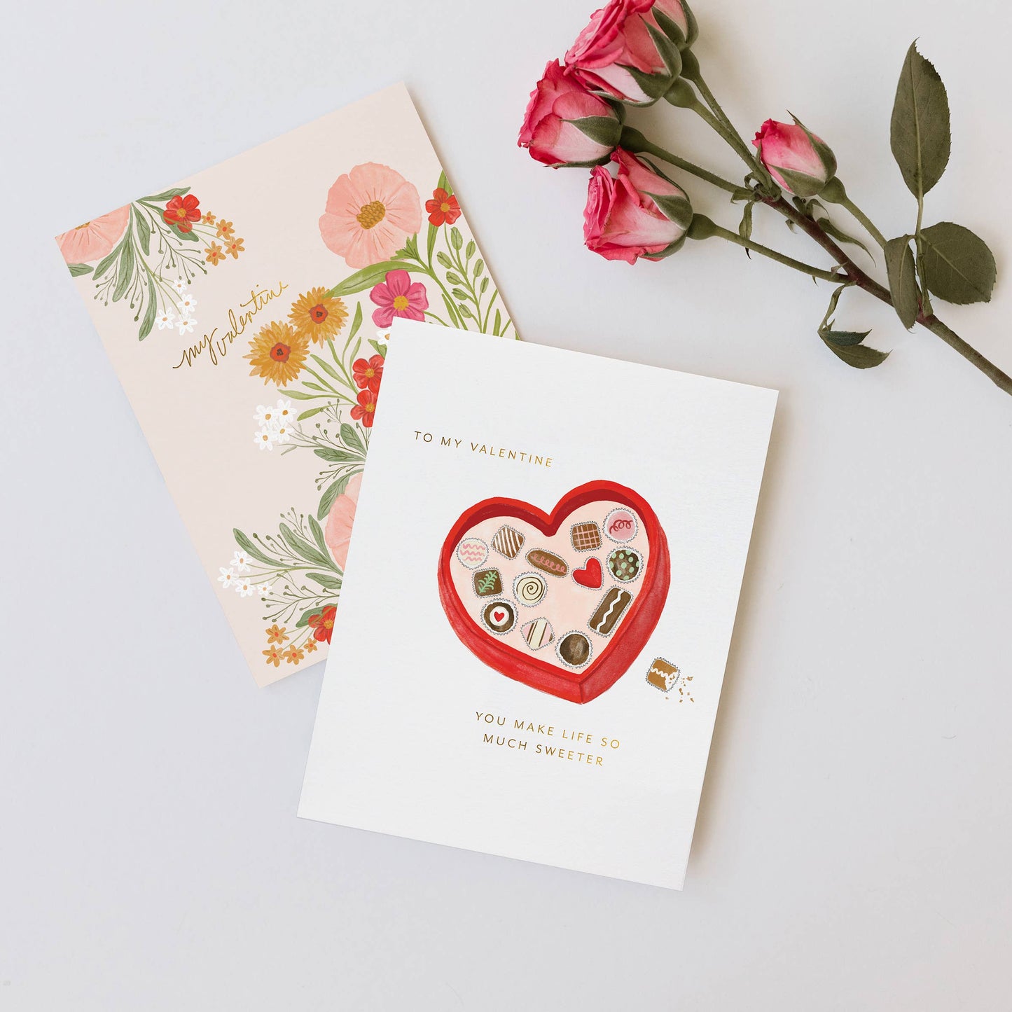 Chocolate Valentine Card