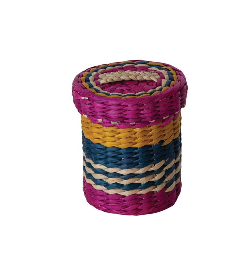 Seagrass Striped Toothpick Holder
