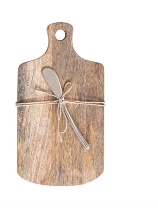 Cutting Board + Knife, 4 styles