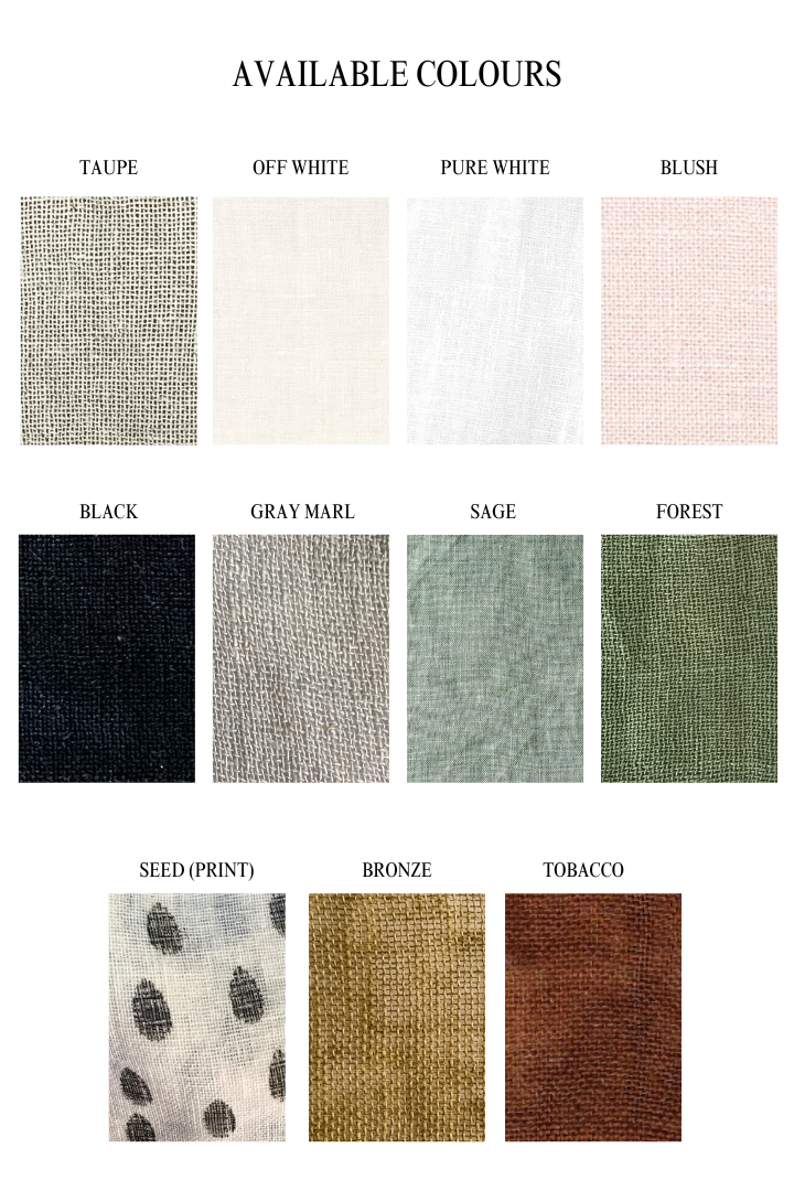 Linen Light Shade - Parlour Shape