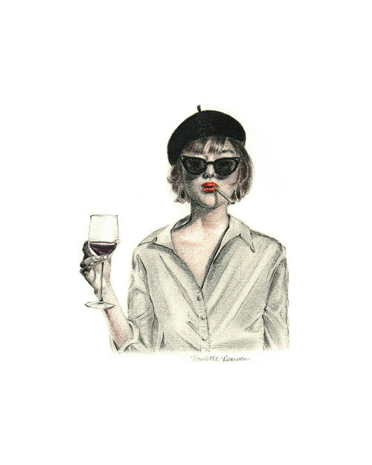 Le Smoking Print