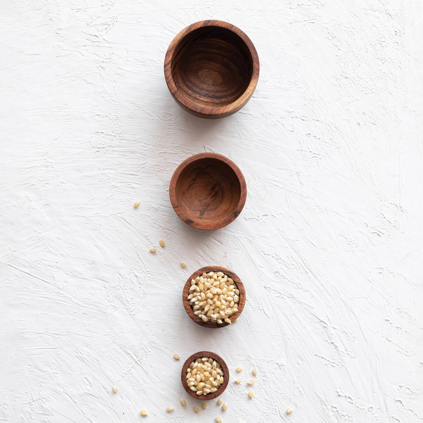 Acacia Nesting Bowls