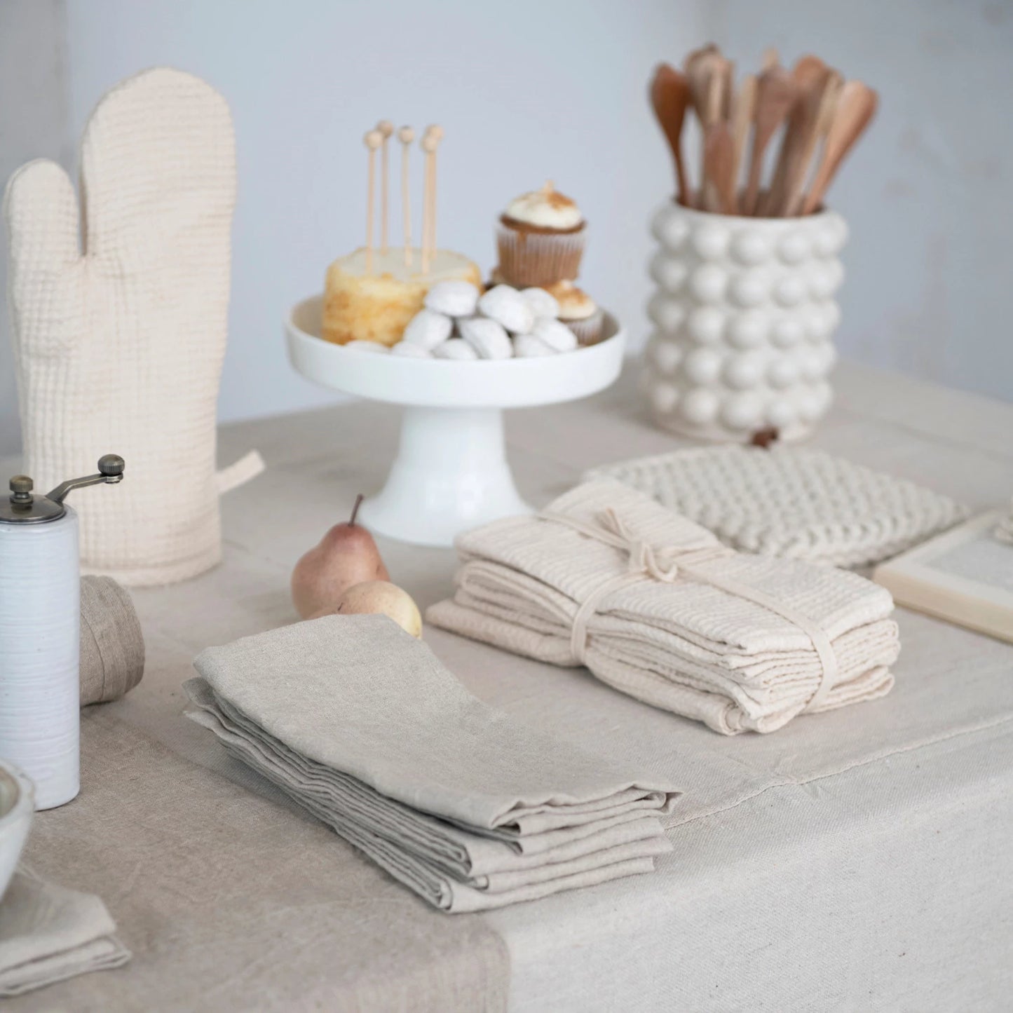 Waffle Napkins, Set of 4