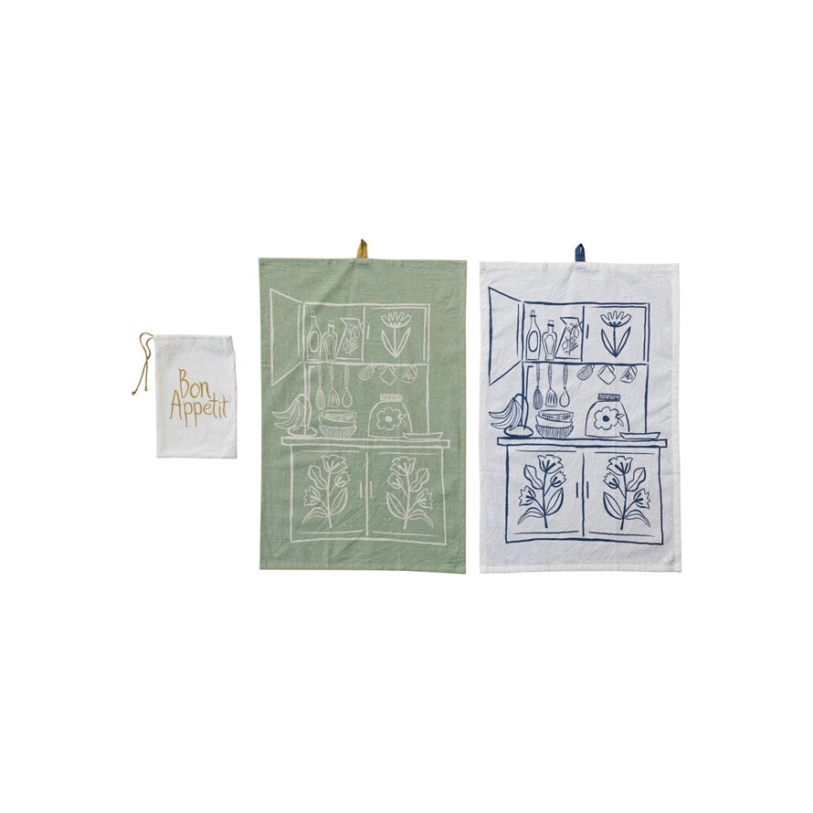 Kitchen Scene Tea Towel