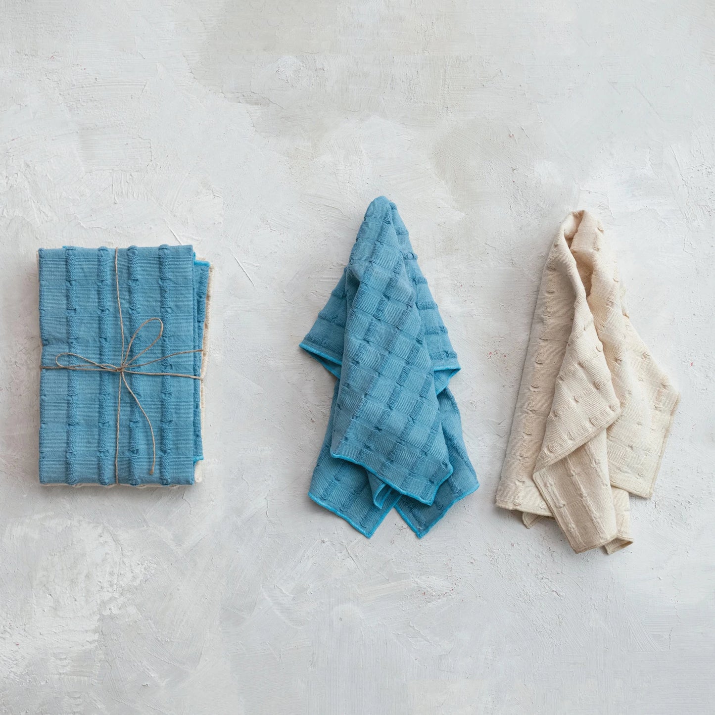 Dobby Tea Towels, Set of 2