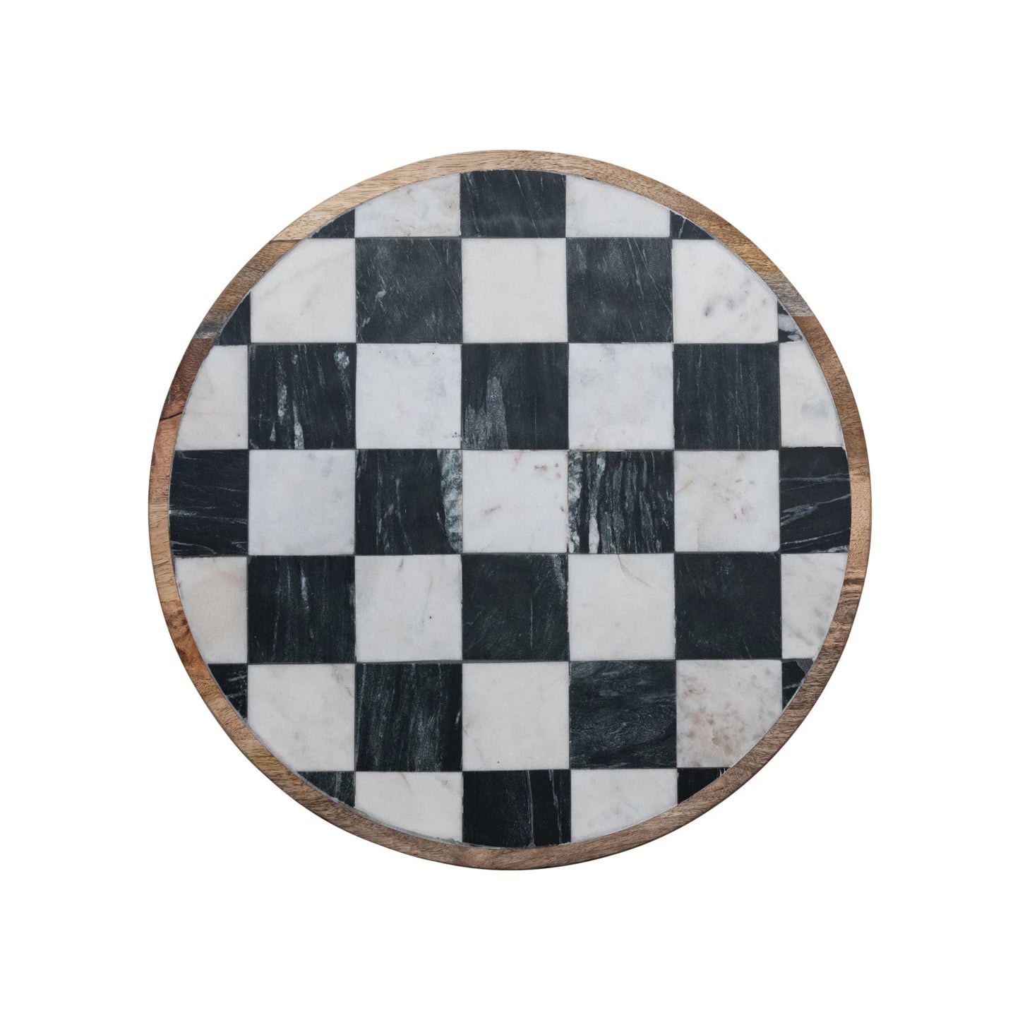 Checkerboard Lazy Susan