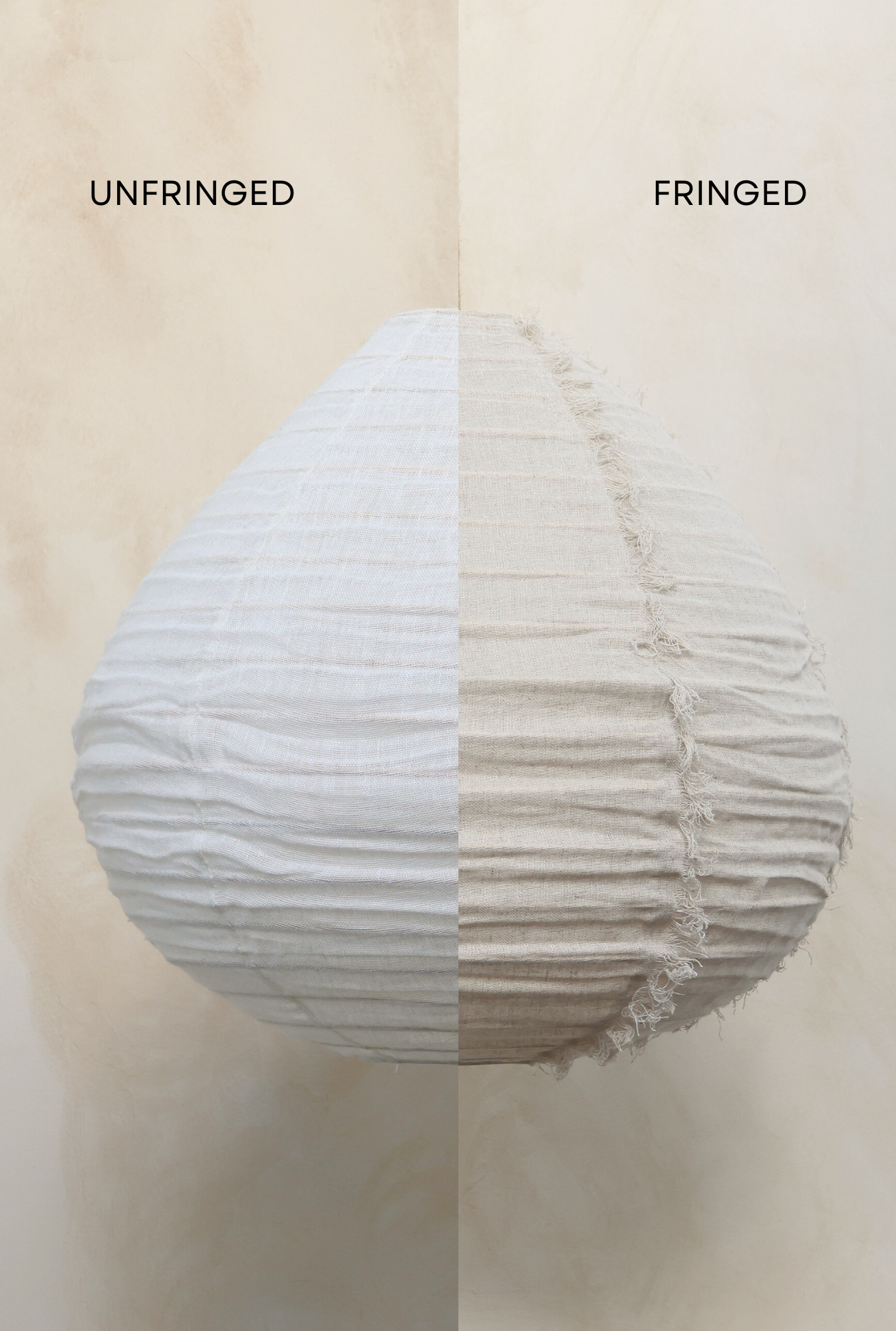 Linen Light Shade - Parlour Shape