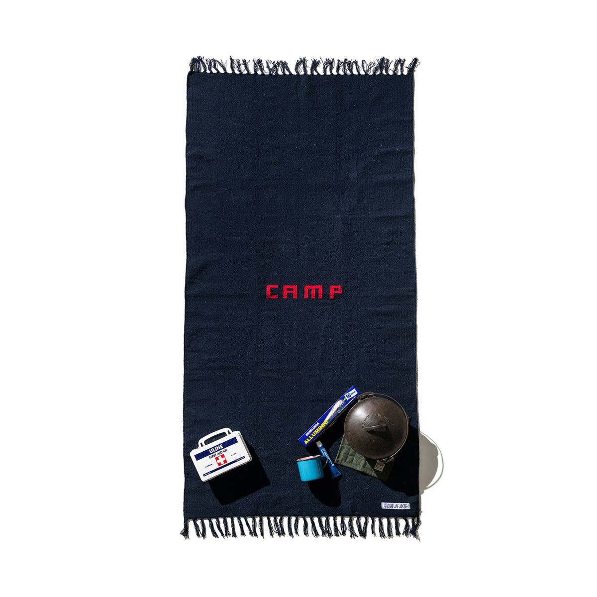HANDLOOMED RECYCLE YARN CAMP RUG