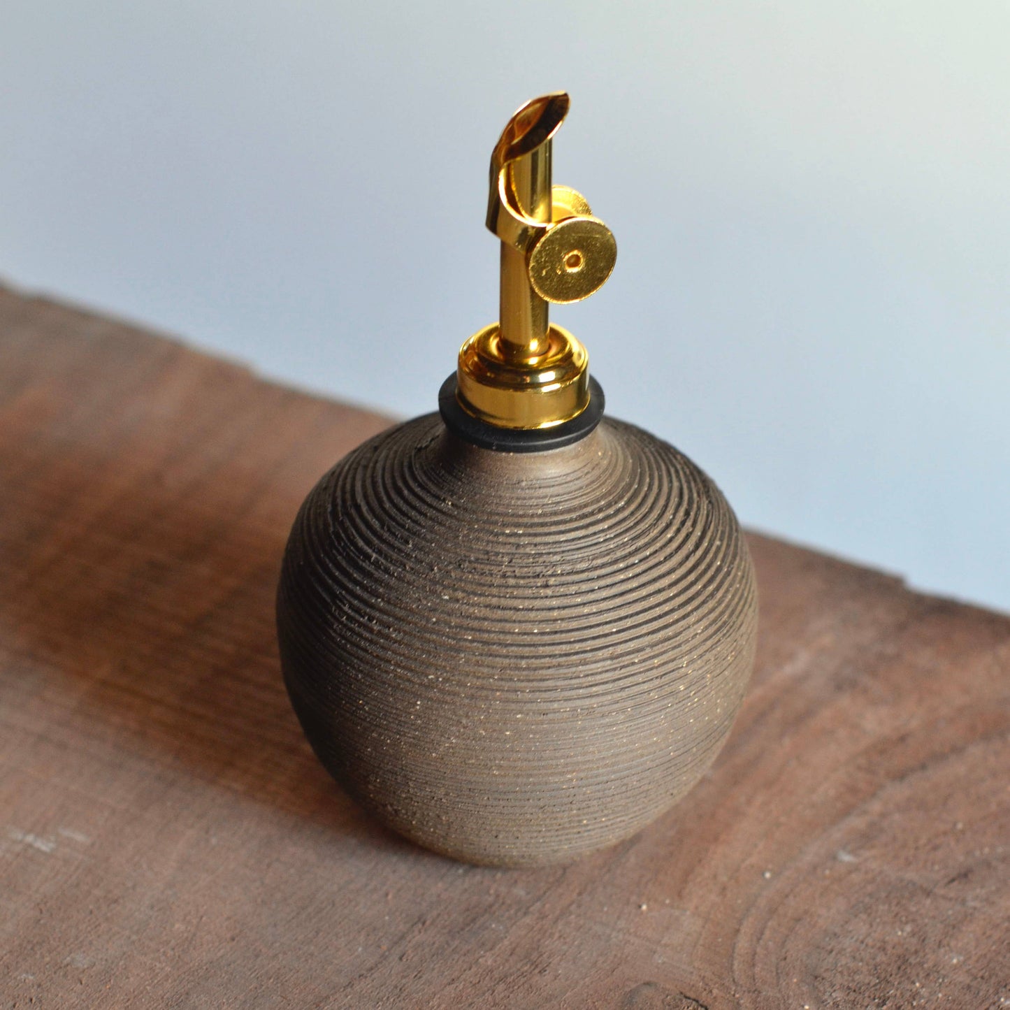 Oil Bottle - Natural Brown - 14 Ounces