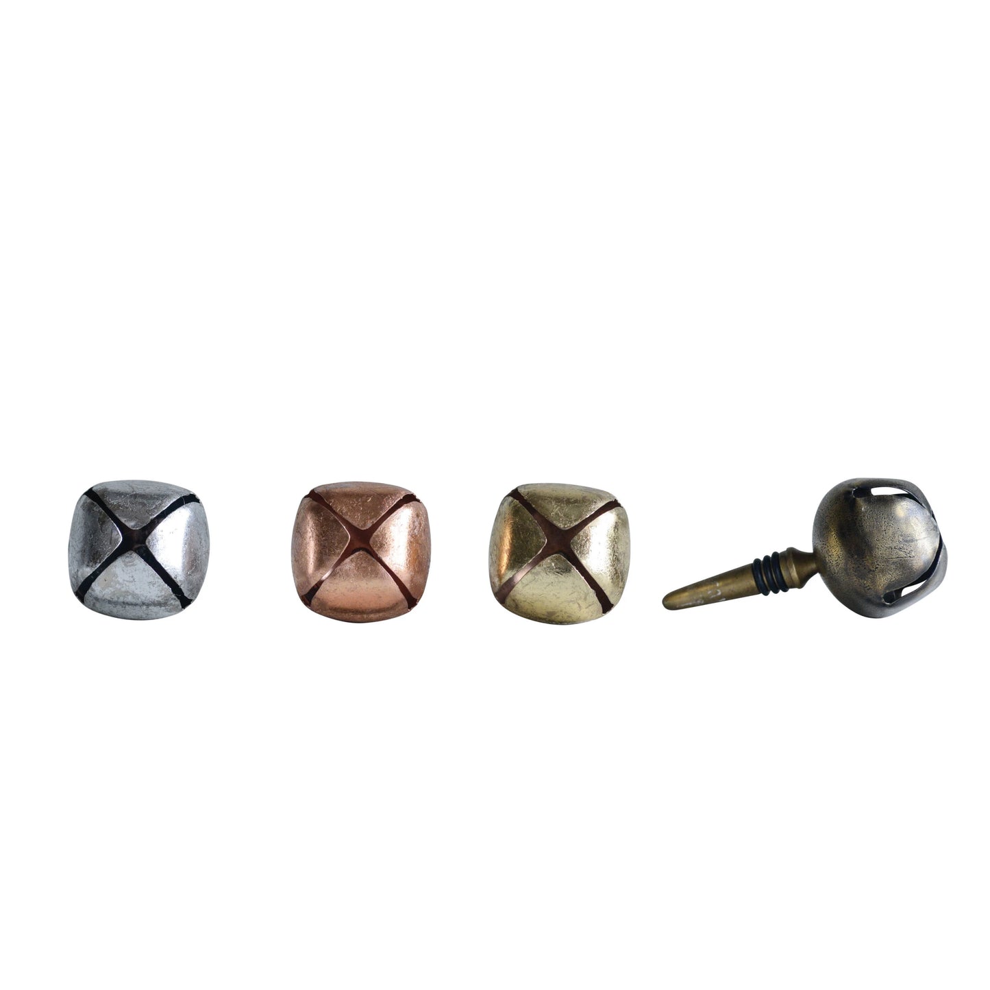 Jingle Bell Bottle Stopper, 4 colors
