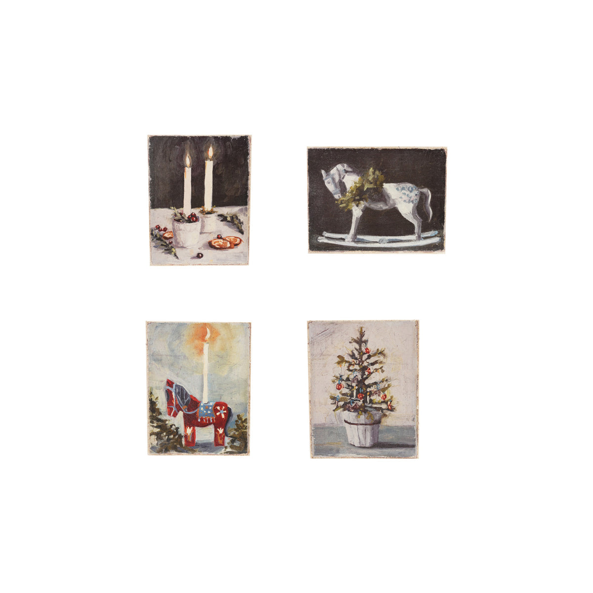 Canvas Wall Decor with Seasonal Image, 4 Styles