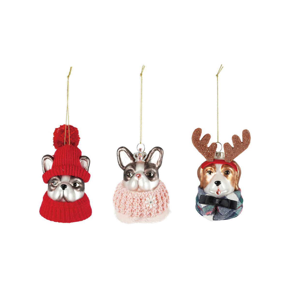 Dog Head Ornament