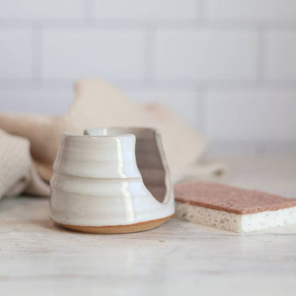 Sponge Holder in White