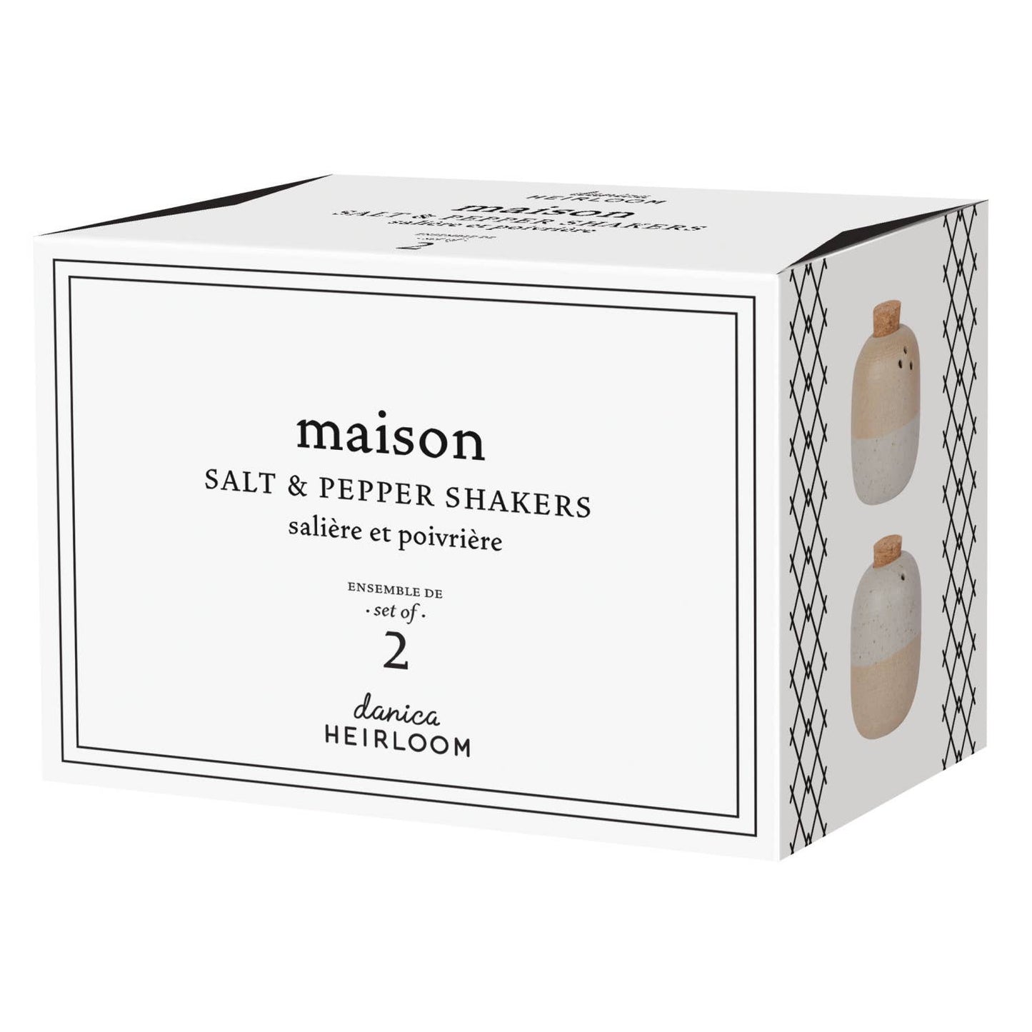 Maison Salt & Pepper Shakers Set of 2