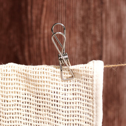 Cotton & Sisal Shower Wash Cloth (Plastic Free, Unbranded)