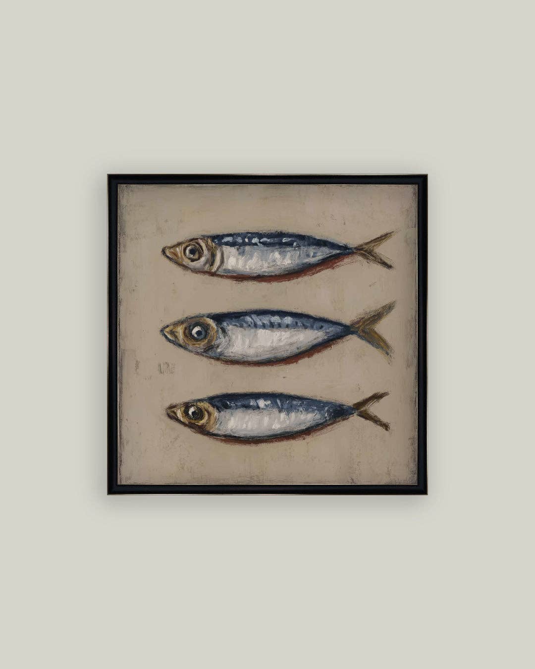 Three Blue Fish