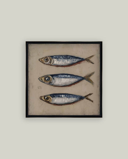 Three Blue Fish