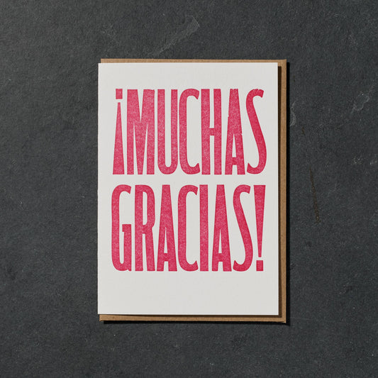 Muchas Gracias