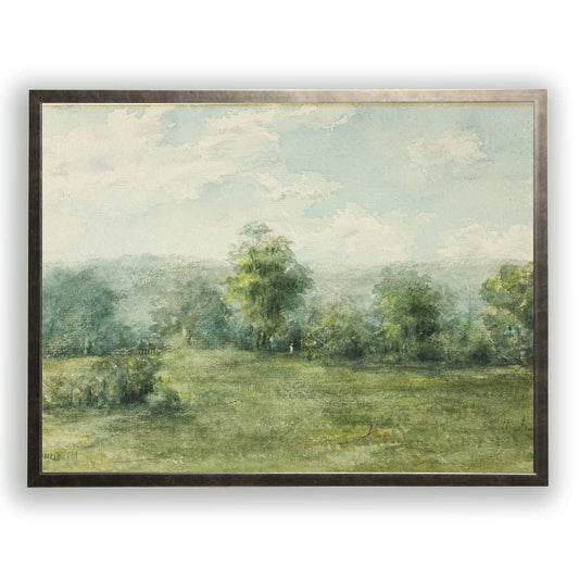 Vintage oil painting reproduction of landscape G