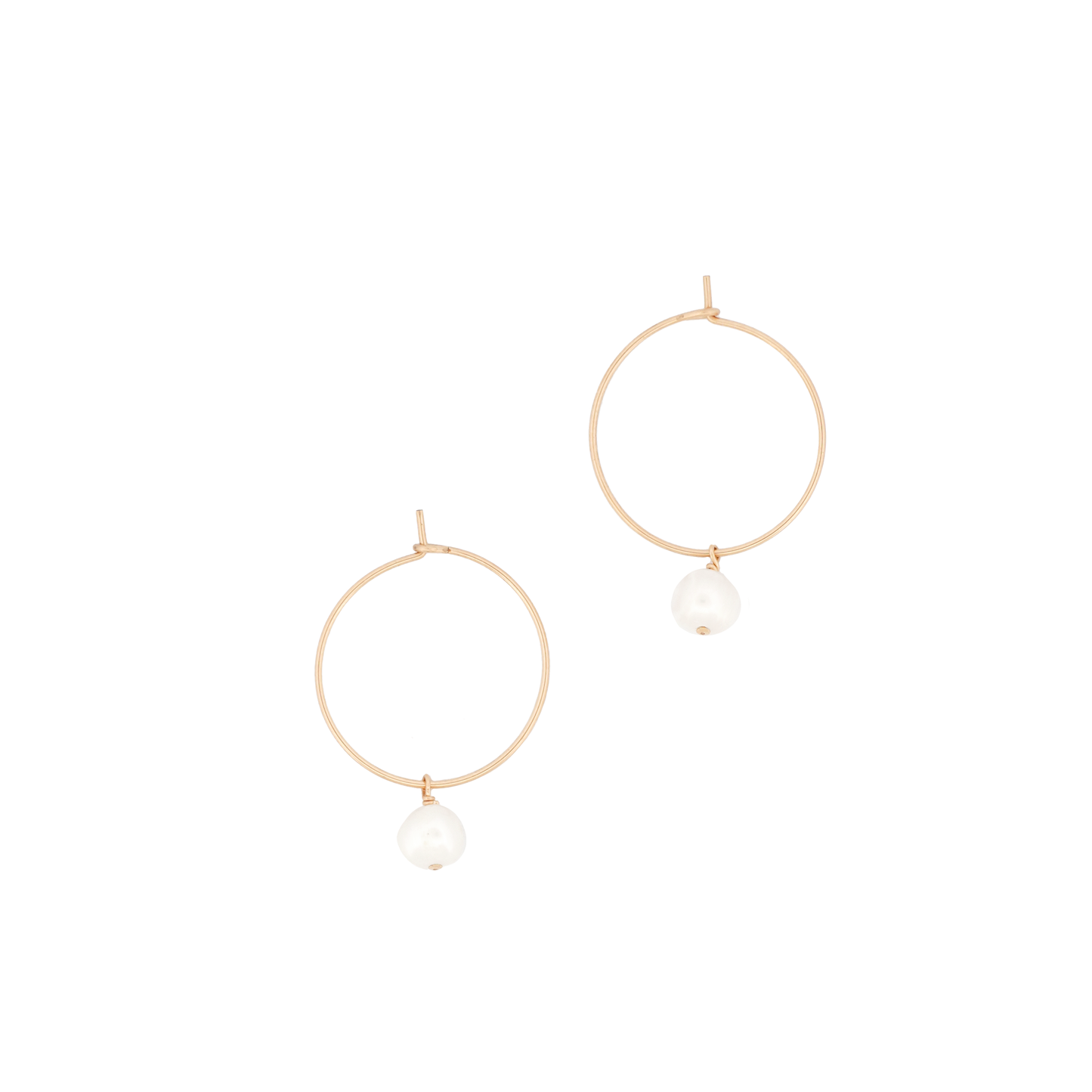 Pearl Hoops