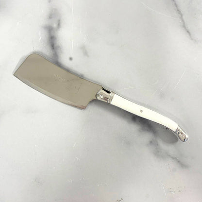 The Original French Laguiole Cheese Cleaver, White