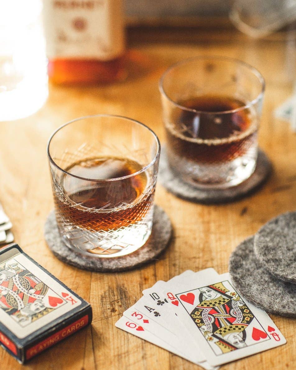 Artisan Felt Coasters - Set of 4