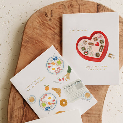 Chocolate Valentine Card