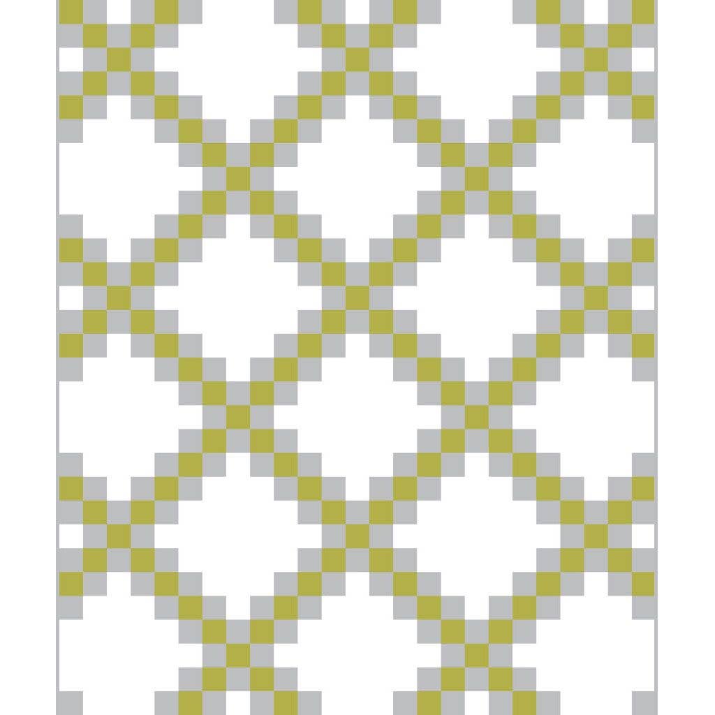 Baile Geometric Throw Blanket - Checkered, Irish-Inspired