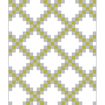 Baile Geometric Throw Blanket - Checkered, Irish-Inspired