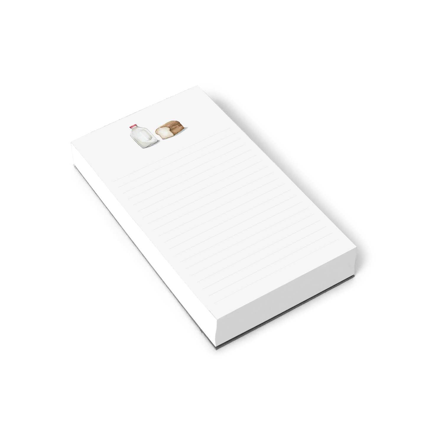 Milk and Bread Market Notepad