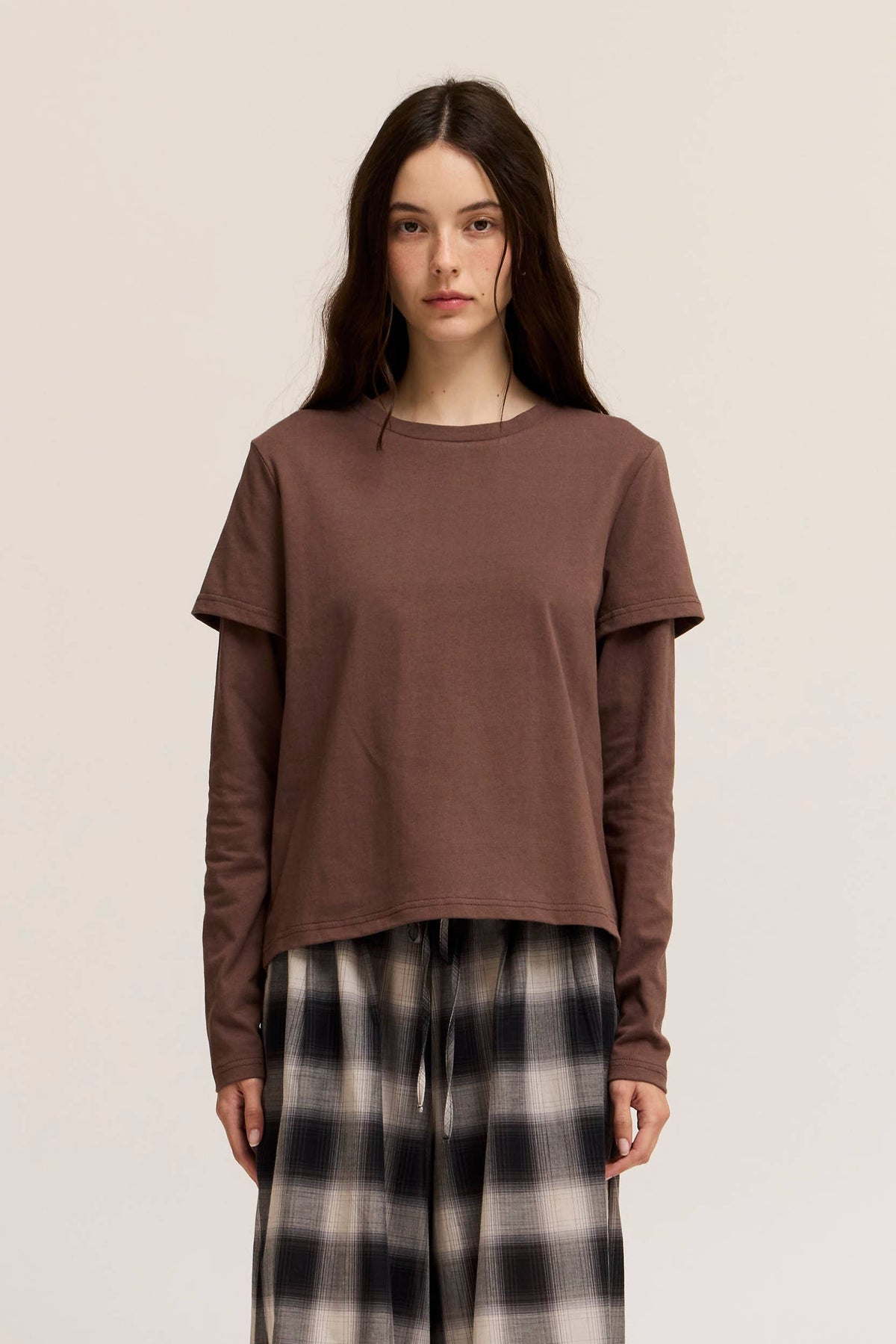 TWO-LAYERED TOP