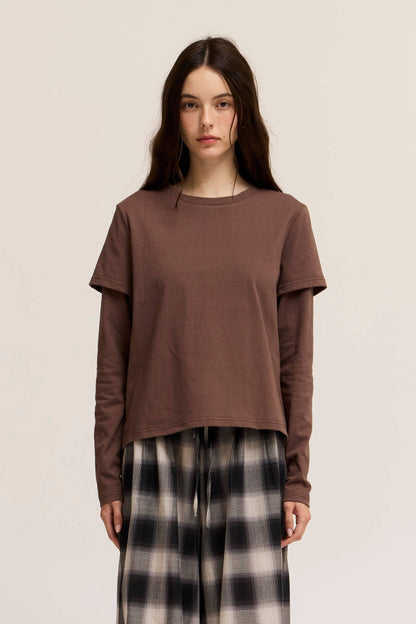 TWO-LAYERED TOP