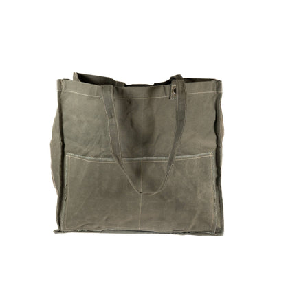 Distressed Canvas Tote